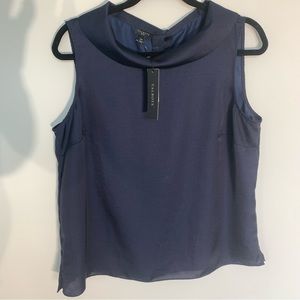 Talbots Sleeveless Tank with cowl neck Size 14P NWT